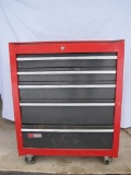 Sears Craftman Tool Box with 5 Drawers, All Tools Included as Pictured