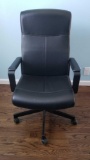 Rolling Office Chair with Lumbar Support, Adjustable Height, upstairs