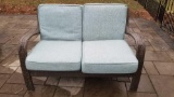 Outdoor Loveseat with Cushions