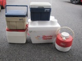 Five Small Coolers, Igloo, Roadster Car Cooler and more