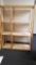 Wooden Ikea Shelf System, approx 53 inches by 70 inches tall