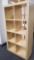 Shelf Unit with 8 square cubby holes, laminate 31 W X 15 1/2 D X 59 H