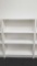 White Bookcase with Two Adjustable Shelves, 42 H X 32 W X 12 D approx