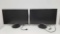 Two Asus Monitors HDMI 27