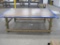 Large Lumber Constructed Work Table, Measures 6'D x 8'W x 33