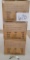 Three Boxes, Blue Light Blocker Glasses, Shiny Silver Frame, Yellow Lens, 300 Pieces per Box