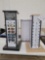Three Eyeglass Display Towers, One with Assorted Eyewear, 32