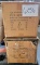 Two Boxes UV Protection Glasses, Two Tone Gold and Tortoise, with Clear Attitude Lenses