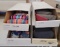 Assortment of Hard and Soft Eyeglass Cases and Accessories, One Box