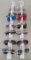 Two Pre-Hung Sunglass Display Strips, Stars and Stripes Eyewear