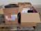 Soft and Hard Eyeglass Cases, Various Styles, Sizes, and Colors, Pallet Holding Seven Boxes
