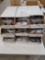 Assortment of Readers, Various Diopters and Frames, Clear Lenses, Nine Small Containers