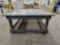 Heavy Lumber Work Table, 8ft by 6 ft by 34 inches tall