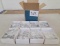 Clear Lens, Metal Half Frame Eyeglasses, One Box