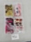 4 Container Store Storage Containers, Pink, Red, Yellow, and White Frames, Sunglasses and Readers