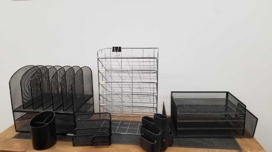 Desk Organizers Misc. Lot