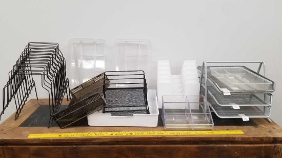 Desk Organizers Misc. Lot