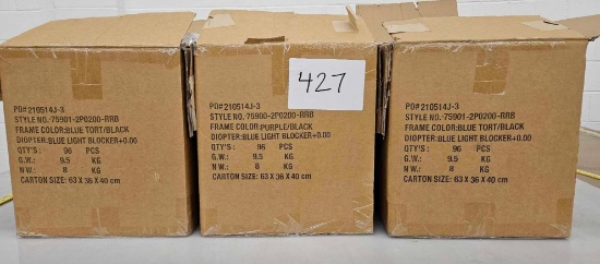 Icon Brand Various Style and Strength Readers, 7 Cases Per Box, 3 Boxes