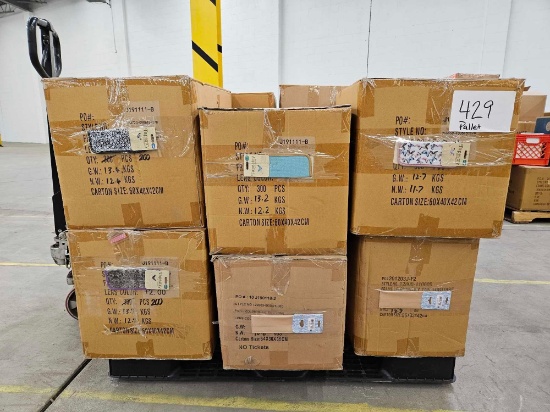 Pallet of Tapestry Eyewear Soft cases Only, Glasses Not Included, Ten Cases