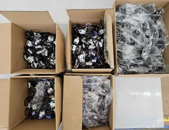5 Boxes of Assorted Blue Blocker, Sunglasses and Sunglass Readers