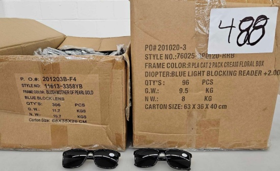 Icon Eyewear Black Frame Sun Readers