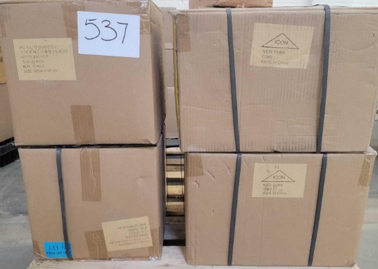 4 Cases of Small Cardboard Boxes, 800 Pcs per Box