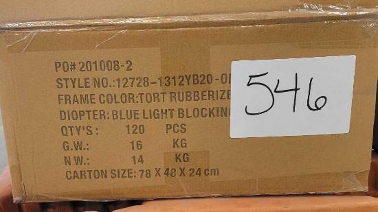 Large Box of Sun Readers, Diopters +1.25 and +2.25