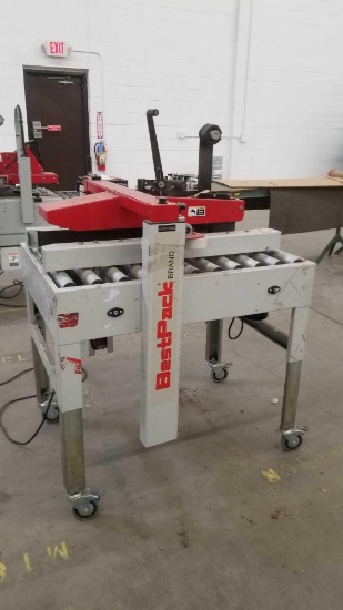BestPack Brand Package Sealer on Wheels with Extra Taping Head, AS-IS