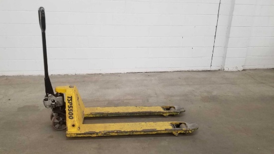 TSP 5500 Pallet Jack, Handle Lever not working, foot pedal lowers, and it raises by pumping the