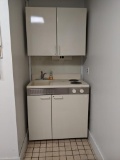 Dwyer Vintage Kitchenette, Refridgerator/Freezer, Light and Stove work. This item will be