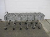 NestaFlex 226 , Flexible Material Handling, Extending Rolling Conveyor System, Measures 28