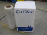 Sigma Stretch Film, One Case of Four and One Partially Used Roll, A Total of 5 Rolls of Stretch