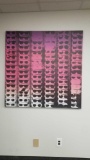 Vinyl of Shades of Vinyls Wall Art approx 4'X 4'