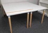 Two White Tables each measures 5ft by 30 inches