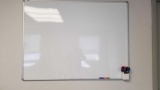 Whiteboard 4' X 3' approx with markers included