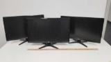 Three Acer Monitors 24