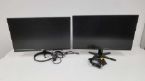 Two Acer monitors 24