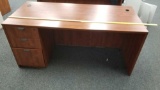 Three Drawer Office Desk, Approximately 5'8'w'x 30hx30d