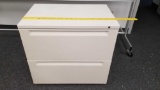 Metal Two Drawer Filing Cabinet
