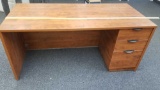 Three Drawer Office Desk, Approximately 5'8'w'x 30hx30d