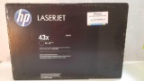 Sealed High Capacity HP Laser Jet Cartridge, Black, C8543X see photos for Hewlett Packard Printer