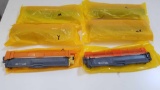 Six Brother Printer Cartridges, matches Lot 284 MFC-9330 - All unused, Two Black, Two Yellow, One