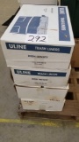 Four Boxes of Uline Trash Bin Liners