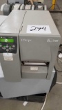 Zebra Label Printer, S4M, powers on when plugged in