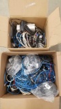 Assorted Computer Cables, Hand Held Scanners, etc