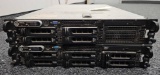 Two Dell PowerEdge 2950 Rack Servers, 146GB and 73GB, powers on when plugged in, see pictures AS-IS