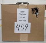 Approx 400 Piece Box of Womens Tortoise +2.75 Sunglasses