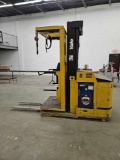 Yale Order Picker Lift Truck Model OS030BEN24TE095, 3659.5 hours approximate, in working condition