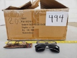 Large Assorted Box of Dioptic, Readers and Sunglasses, Also Soft Cases