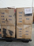 Four Boxes of Plastic Display Inserts, Hook Style